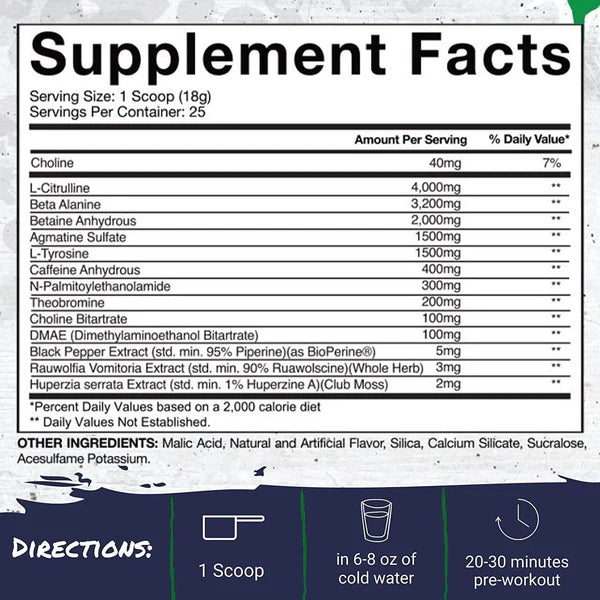 SUPER PUMP GASPARI NUTRITION