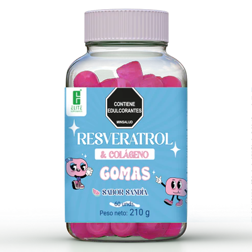 GOMAS RESVERATROL Y COLAGENO