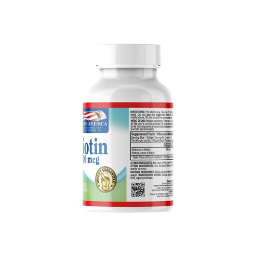 BIOTIN 900MCG 120 SOFTGELS