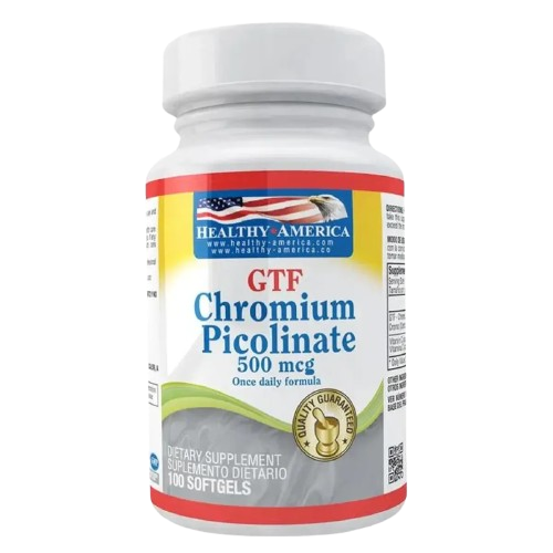 CHROMIUM PICOLINATE 500 MCG 100 SOFTGELS