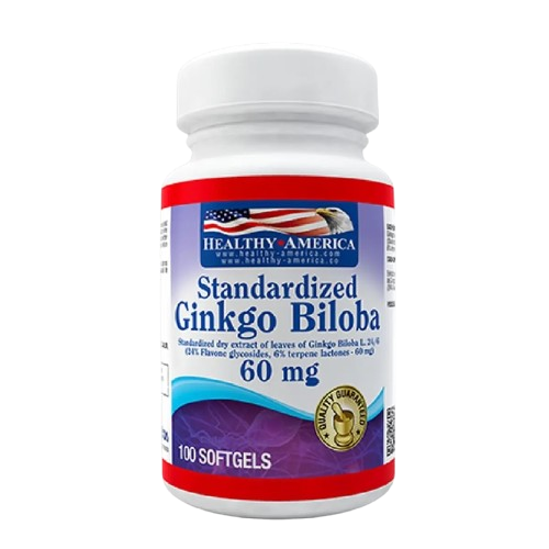 GINKGO BILOBA 60MG 100 SOFTGELS