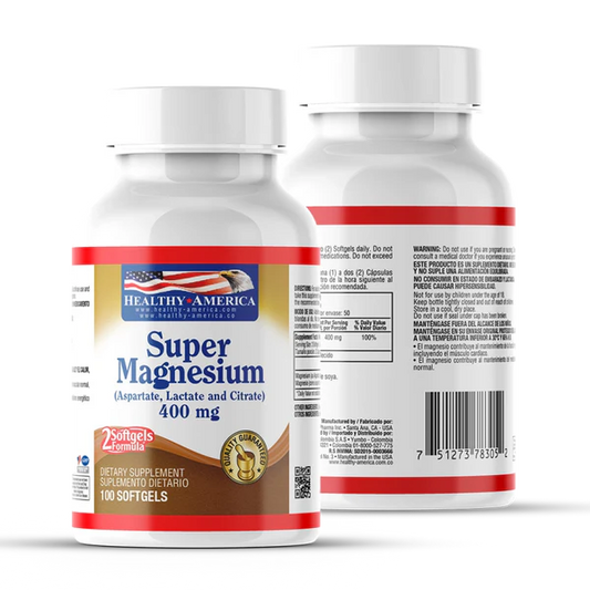 SUPER MAGNESIUM 100 SOFTGELS