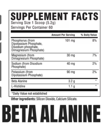 BETA ALANINE RAW