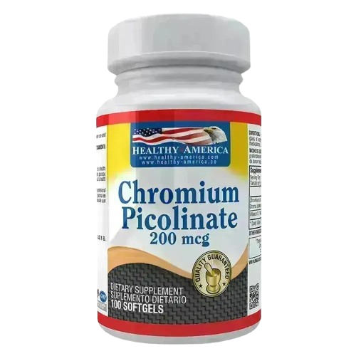 CHROMIUM PICOLINATE 200 MCG 100 SOFTGELS