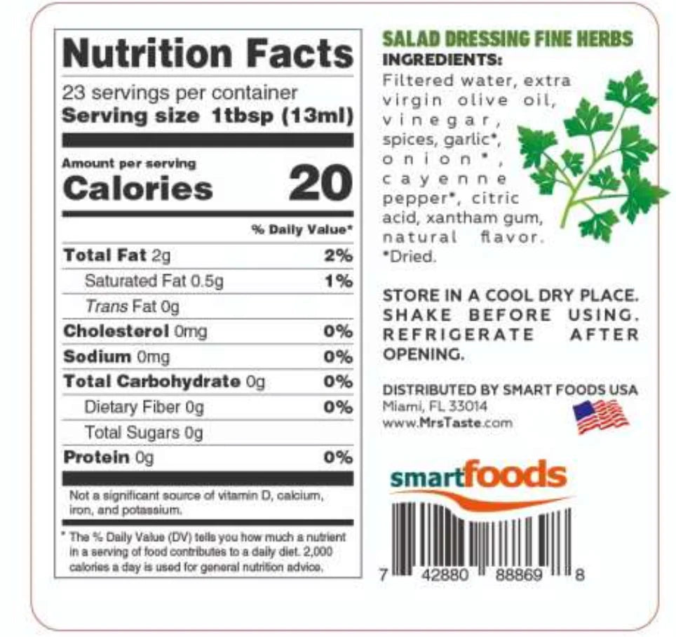 FINE HERBS MRS TASTE