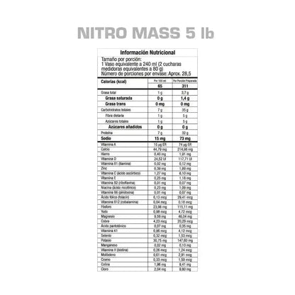 NITRO MASS 5 LB