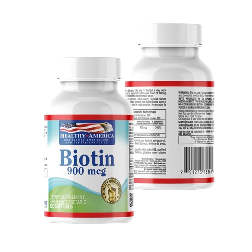 BIOTIN 900MCG 120 SOFTGELS