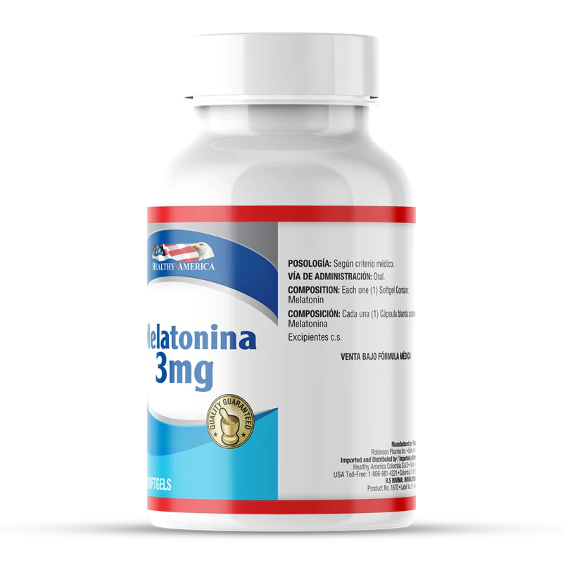 MELATONINA 3MG 120 SOFTGELS