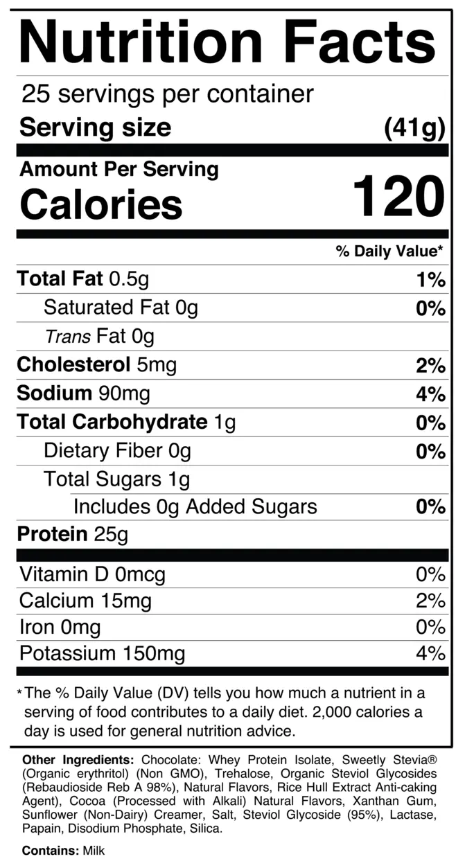 ISOLATE PROTEIN RAW 2LB